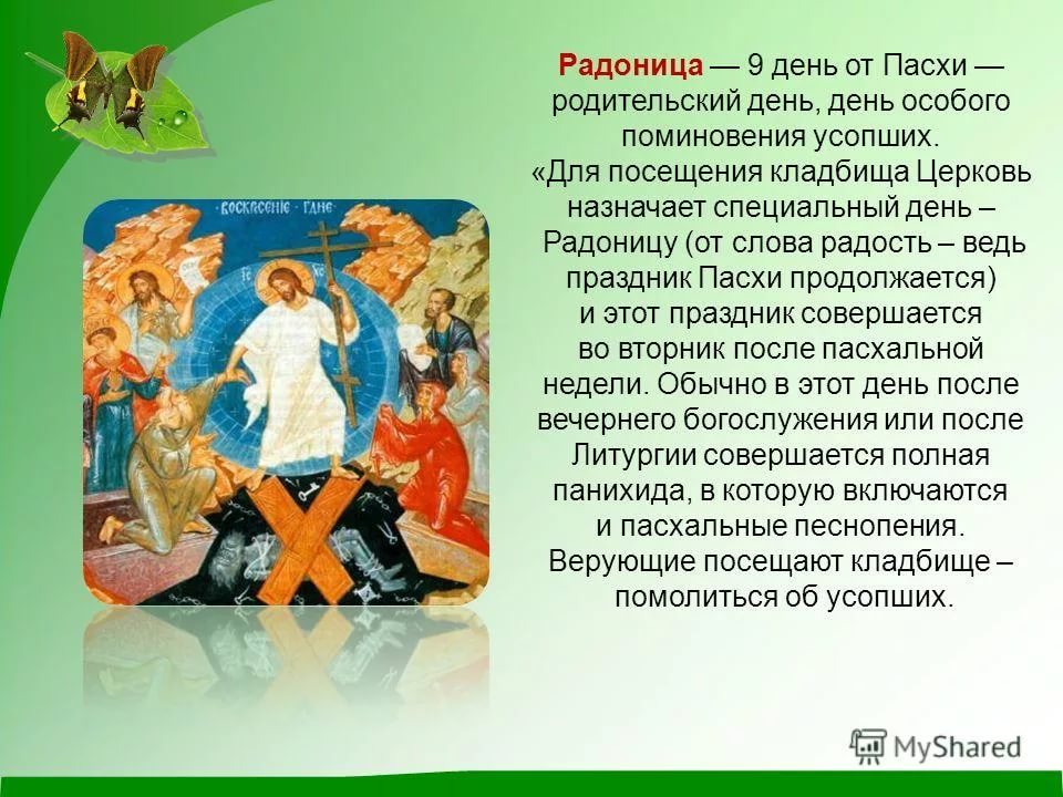 Праздник радоница презентация