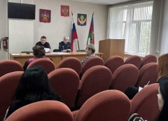 Заседание территориальной комиссии.