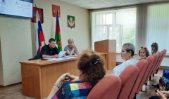 Заседание территориальной комиссии.